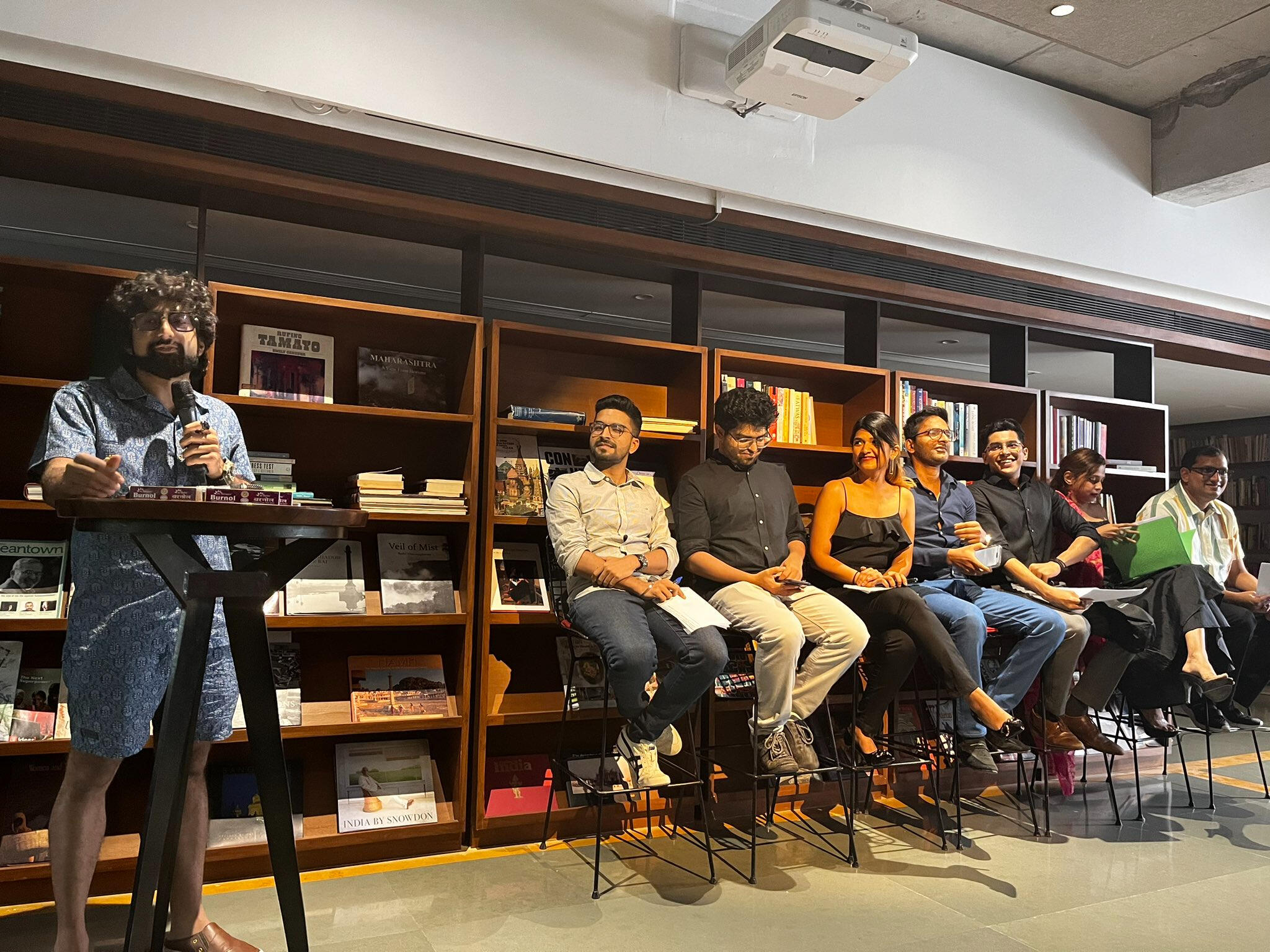 4th June 2023, Bangalore S2 Tech Roast India, Panelists included Arnav Gupta(Director of Engineering), Varun Mayya(Founder/Youtuber), Adithya Venkatesan,Head of Branding,Heer Shinghala, Content Marketer, Maanav Saagar, VC, Aditya Jain, Community Manager